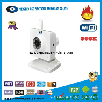 IP Camera/WiFi Wireless Indoor Mini Pan Tilt IP Cameras / IP Camera WiFi (WL401BP)